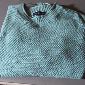 Karen Scott Women's Mint Crewneck Sweater